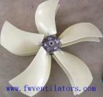 plastic fan blades for industrial axial ventilation fan