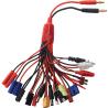 Buy cheap Silicone RC Battery Charger Leads , 19 In 1 Multifunctional Lipo Charging Leads from wholesalers