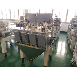 Buy cheap Automatic 4 Heads Linear Weigher Packing Machine Weighing Food 50bags/min from wholesalers