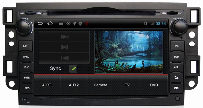 Ouchuangbo Android 4.0 Auto DVD Player for Chevrolet Epica /Captiva 3G Wifi EQ Video Stereo S150 Platform OCB-020C