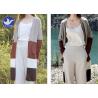 Buy cheap Stripes Oversized Cardigan Sweater , Women's Cotton Cardigan Sweaters With Pockets from wholesalers