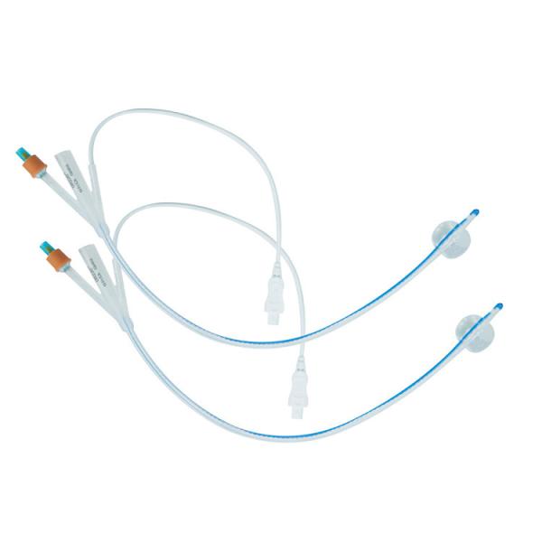 Buy cheap Disposable Medical All Silicone Foley Catheter 2 / 3 Way For Adult from wholesalers