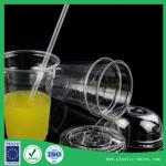 Dome Disposable Cup Lids Clear For Juice 1000ml Cups Cover PET