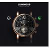 Buy cheap Fashion brand KINYUED tourbillion watch mechanical luminous hand automatic mechanical mens watch from wholesalers