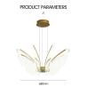 Buy cheap Modern Minimalist Acrylic Butterfly Dining Chandelier Designer Modern Butterfly Pendant Lamp(WH-AP-572) from wholesalers
