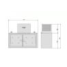 Buy cheap Wall Mounted SS201 320mm Catering Refrigeration Equipment from wholesalers