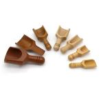 Mini Wooden Kitchen Utensils Candy Washing Powder Wooden Spoon Set