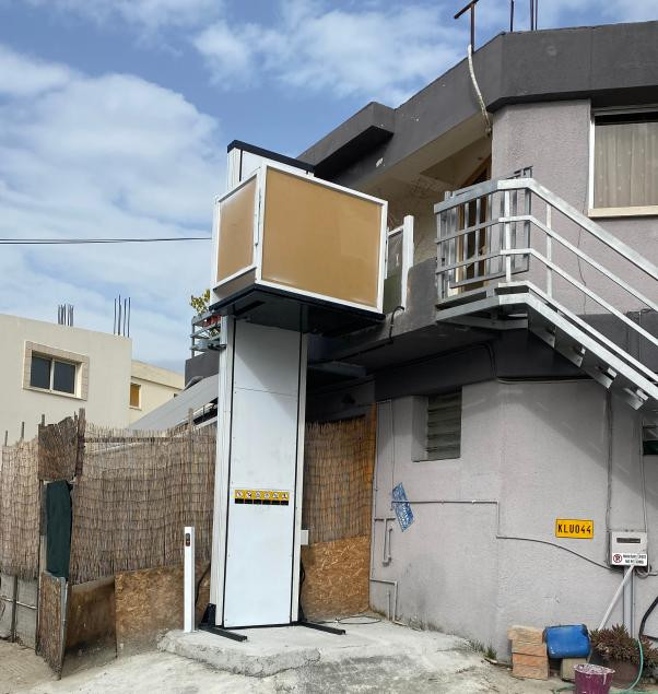 3m Barrier-free Vertical Wheelchair Lift Platform Handicapped Lift for Disabled