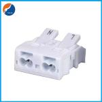 2 3 Poles 450V 17.5A T110 0.5-2.5mm2 20-16AWG Super Slim Push Wire Connector