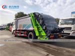 Dongfeng Left Hand Driving 8 Tons Garbage Compactor Truck