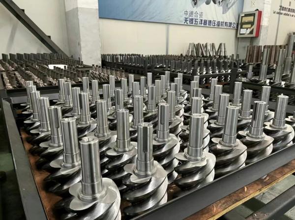 Buy cheap Iron Casting Screw Compressor Rotor Oil Flooded Reverse Engineering from wholesalers