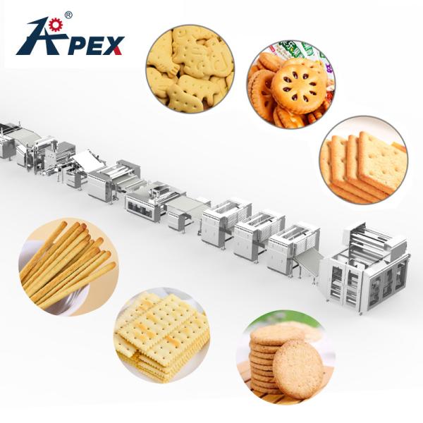 Kit Kat Biscuit Production Line Manufacturer Cookies Biscuit Making Machine