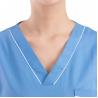 Buy cheap Blue Medical Scrub Suit Long Sleeve XS-3XL Industrial,Healthcare Center from wholesalers