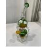 Buy cheap Perc Glass Smoking Pipe 7mm With Rasta Rod 18Inches from wholesalers