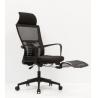 Buy cheap Black High Back Mesh Arm Chair 100mm-70mm Gas Lift Breathable from wholesalers