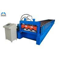 Buy cheap Galvanized Metal Deck Roll Forming Machine Mexico Style 1219mm Material Width product