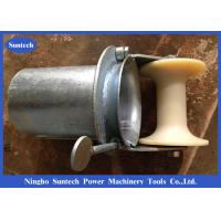 Buy cheap Bell Mounth Underground 100mm Steel Cable Roller With Nylon Roller product