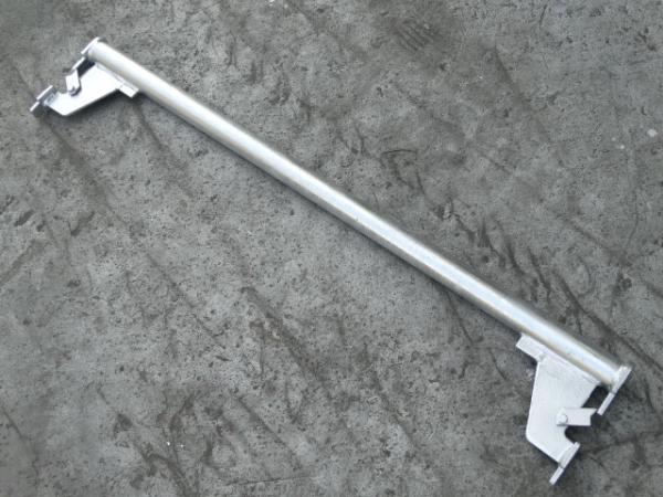 Buy cheap HDG Haki scaffolding Single guardrail 0.72/ 1.2/1.6/3.0m 48.3mm from wholesalers