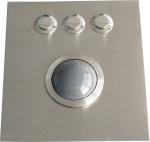 IP68 Industrial washable medical laser trackball pointing device with USB