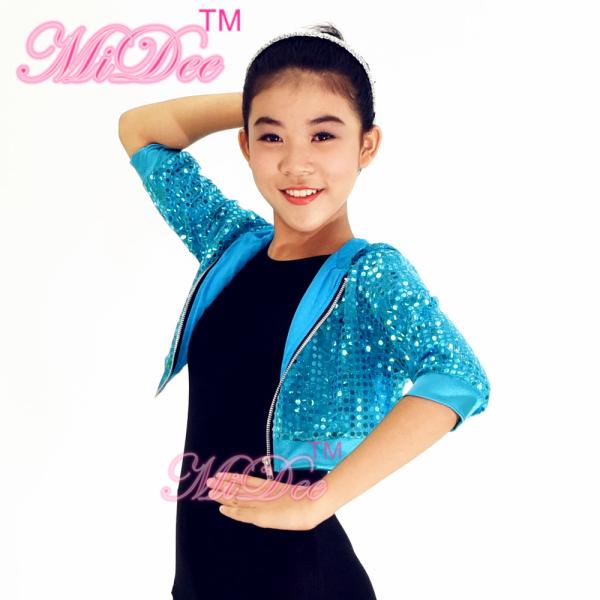 Buy cheap Sequins Hoodies Hip Hop Dance Costumes Jacket Street Dance Costumes Performance Competition Sport Jacket Dresses from wholesalers