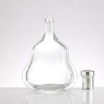 500ml Gourd Glass Liquor Bottle for Whiskey Vodka Body Material Super Flint