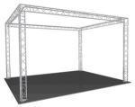Buy cheap 1M Design Custom Portable Modular Aluminum Truss Frame Structure from wholesalers