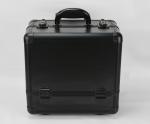 Black Small Rolling Makeup Trolley Case Size 360 * 250 * 360mm / Aluminum Pro
