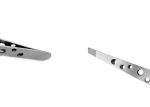 Stainless Steel Eyebrow Tweezers for Beauty Makeup Tool Flat Tip Hair Pincers