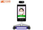 8 Inch Floor Standing Ir Face Recognition Thermometer Kiosk For Children Adults