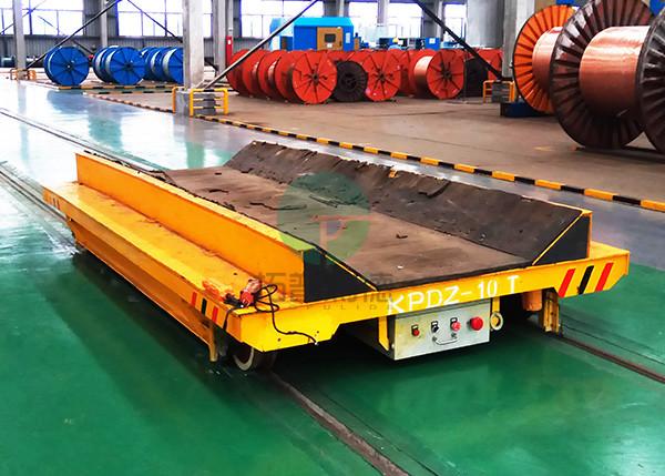 Industrial Material Handling Ferry Motorized Die Steerable Battery Powered RGV