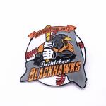 Fashion State Trading Pins Dye Black Metal Iron Soft Enamel Epoxy Lapel Pin