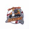 Buy cheap Popular Sports Trading Pins , Glitter Epoxy Pin Badge For Collectible from wholesalers