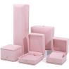 Buy cheap Rectangle Pink Jewelry Box for Custom Logo Packaging of Bracelets Necklaces and Rings from wholesalers