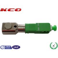 Buy cheap SC Bare Fiber Adapter APC Stabilize 250um 900um Diameter Single Mode product