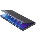 Scratch Proof Leather Phone Cases Smart Slide View Kickstand