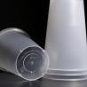 Buy cheap Customized Logo Printable PP Plastic Flat Lid Round Cup from wholesalers