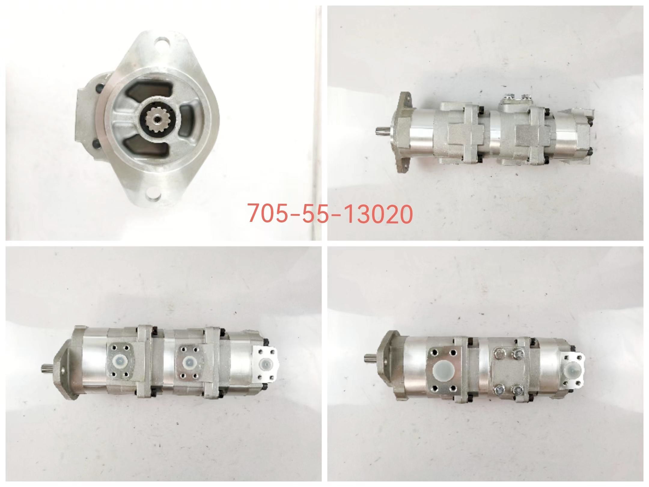705-55-13020 Komatsu Crane Gear Pump LW100 SAL25+6+22 WEIGHT:14.352kgs