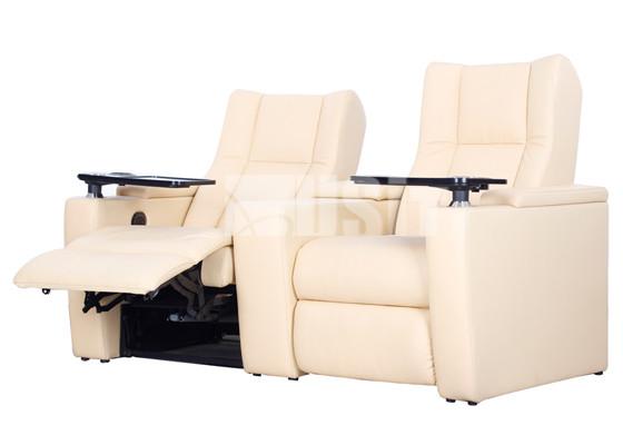 Buy cheap Luxury Cinema VIP Sofa Electric Recliner Chairs With Heat Seat Cushion from wholesalers