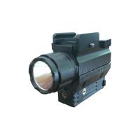 Buy cheap High Power Small Tactical Rail Mount Flashlight With CR123A Battery And Laser product