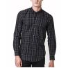 Buy cheap Cotton Street Style Mens Fashion Casual Shirts , Plain Long Sleeve Shirts Mens from wholesalers