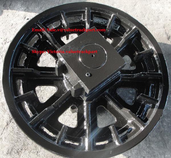 Buy cheap HITACHI SUMITOMO Crawler Crane SCX6500 Front Idler Assy from wholesalers