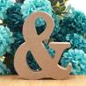 Buy cheap Nontoxic Standing 3.94in Wooden Letters Alphabet For Wedding from wholesalers