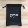 Buy cheap Microfiber Packaging Drawstring Bag , Black Color 3D Glasses Bag With Custom Logo from wholesalers