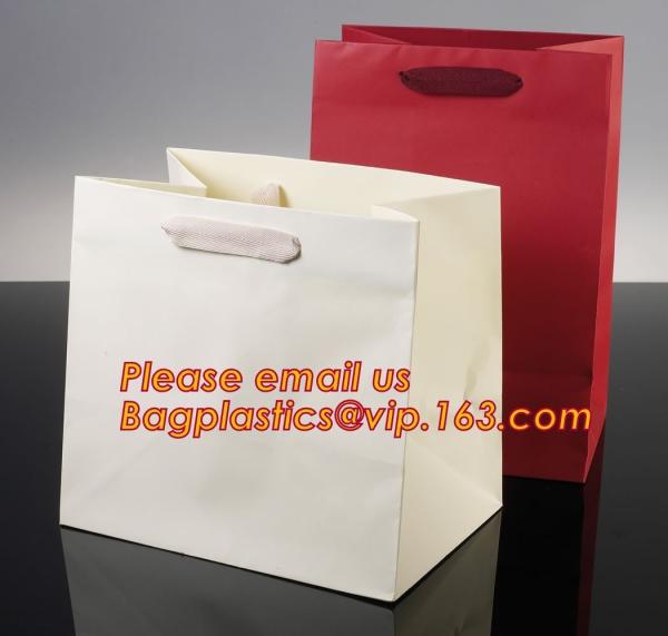 Buy cheap Luxury shopping paper bag, different types design custom paper shopping bag from wholesalers