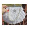 Buy cheap Shell pearl handmade string beads diamond slung over shoulder dinner evening bride retro dress cheongsam wedding bags from wholesalers