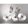 Buy cheap White Aluminum Ceramic Wire Roller oil winding wire guide pulley fine polishing Ra 0.2 from wholesalers