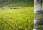 Farm 330ft Length Roll Galvanized Steel Wire Metal Pasture Fencing 6ft