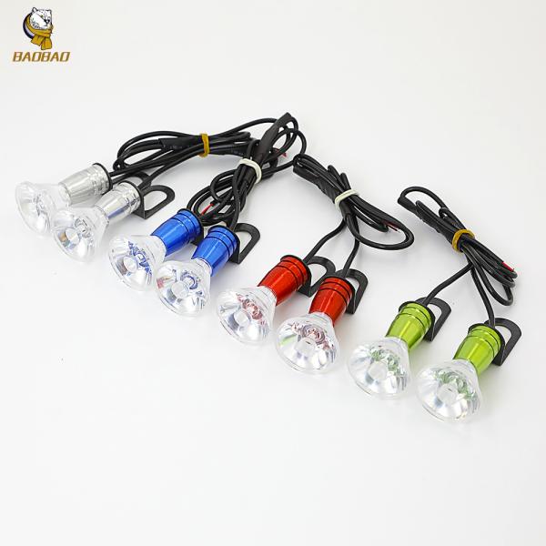 Buy cheap Green Blue Red Flash Strobe Lens Light Universal Motorcycle Decoration Light from wholesalers