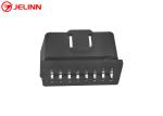 16 Pin J1962 OBD2 OBDII Male Plug Connector with Curved Pins at The Back