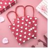 Buy cheap Valentine's Day 2024 Small Gift Shopping Kraft Paper Bags for Jewelry in Custom Color from wholesalers